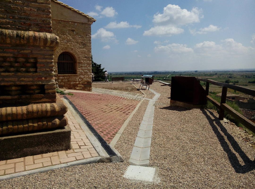 Obras entorno a la iglesia de Torralba de Aragón