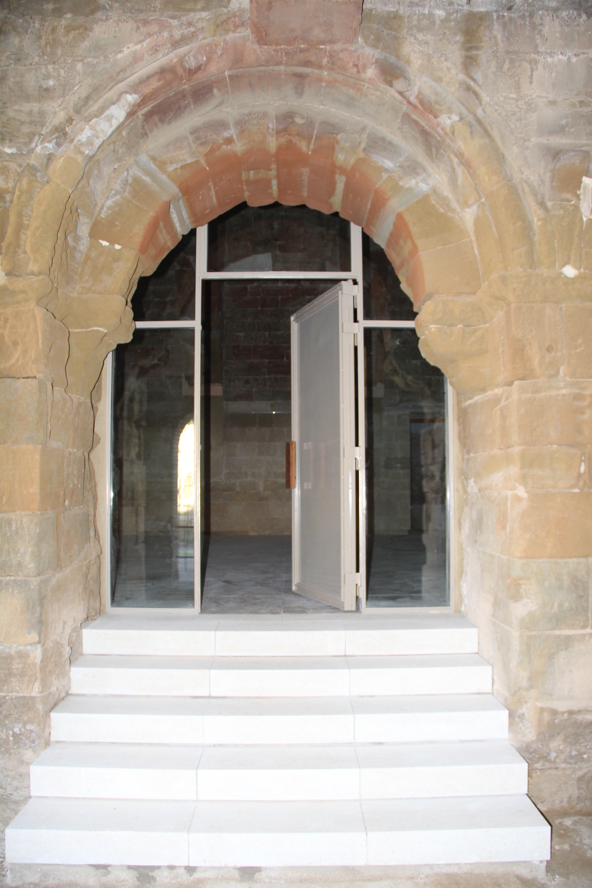 Restauración de la sala capitular en Monasterio