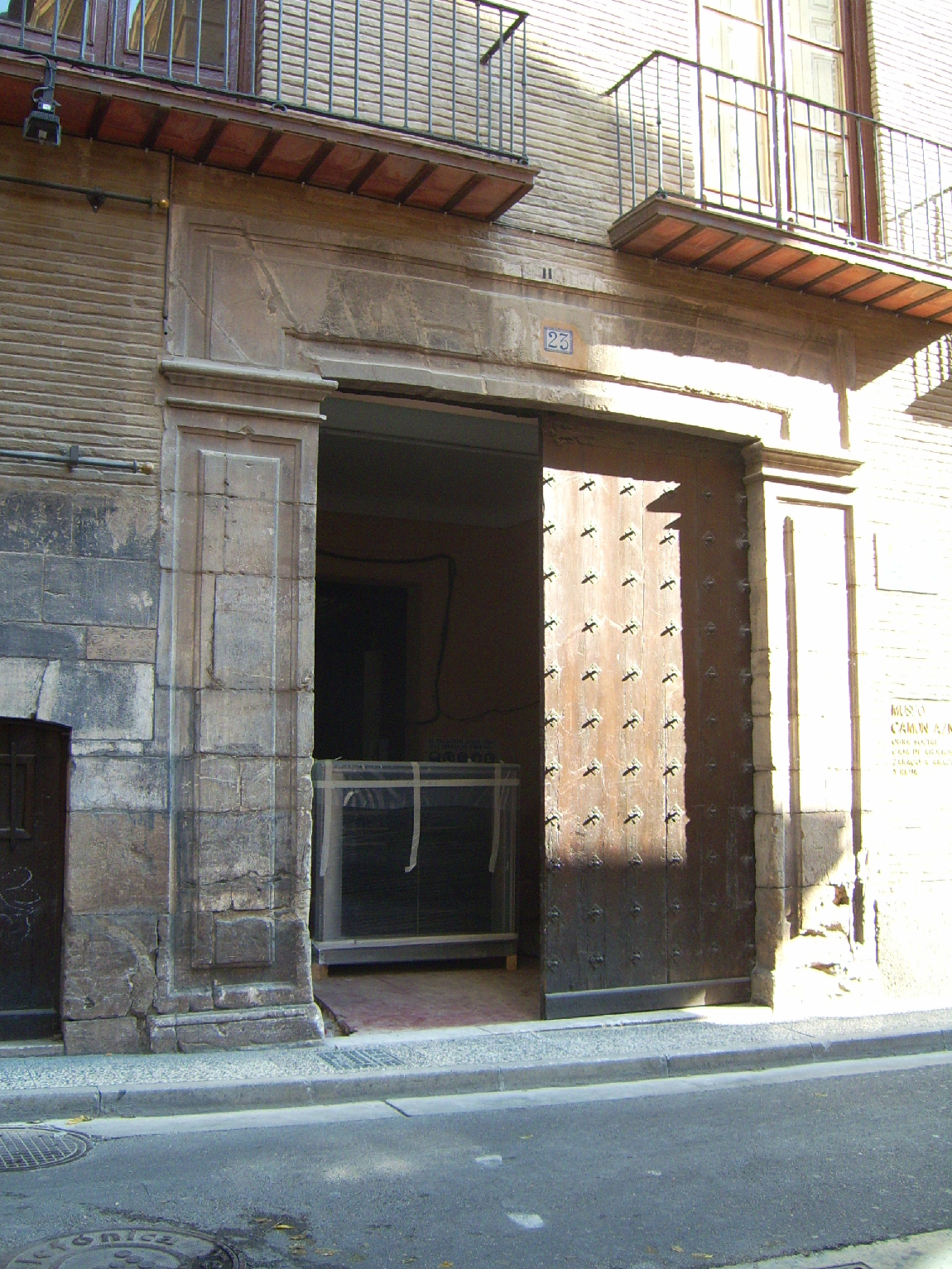 Restauración del museo Camón Aznar de Zaragoza